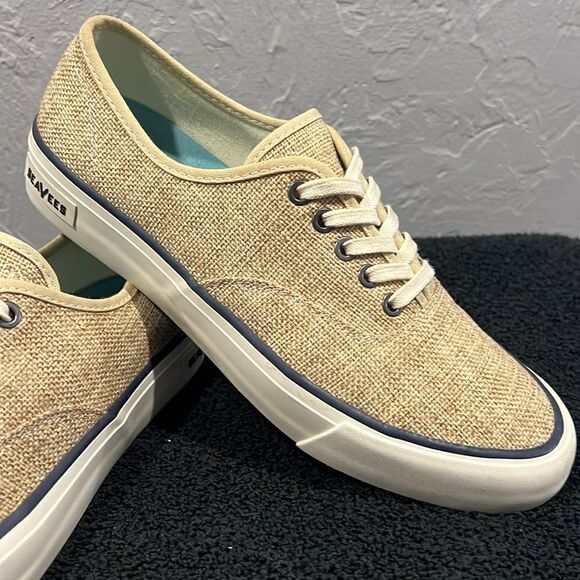 🔥🔥 SEAVEES Legend Raffia Sneakers - EXCELLENT Condition- Men Sz 9.5 - Picture 2 of 15